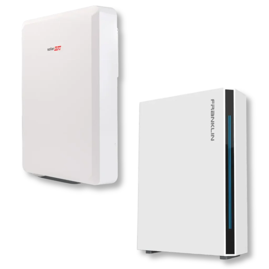 SolarEdge Home Battery 400V and FranklinWH aPower 2 Battery