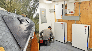 Solar panels and battery backup for family in Lake Oswego, Oregon