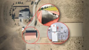 Solar panels and battery backup for horse farm business in Brush Prairie, Washington