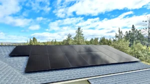 TPO solar panel install for home in Madras, Oregon