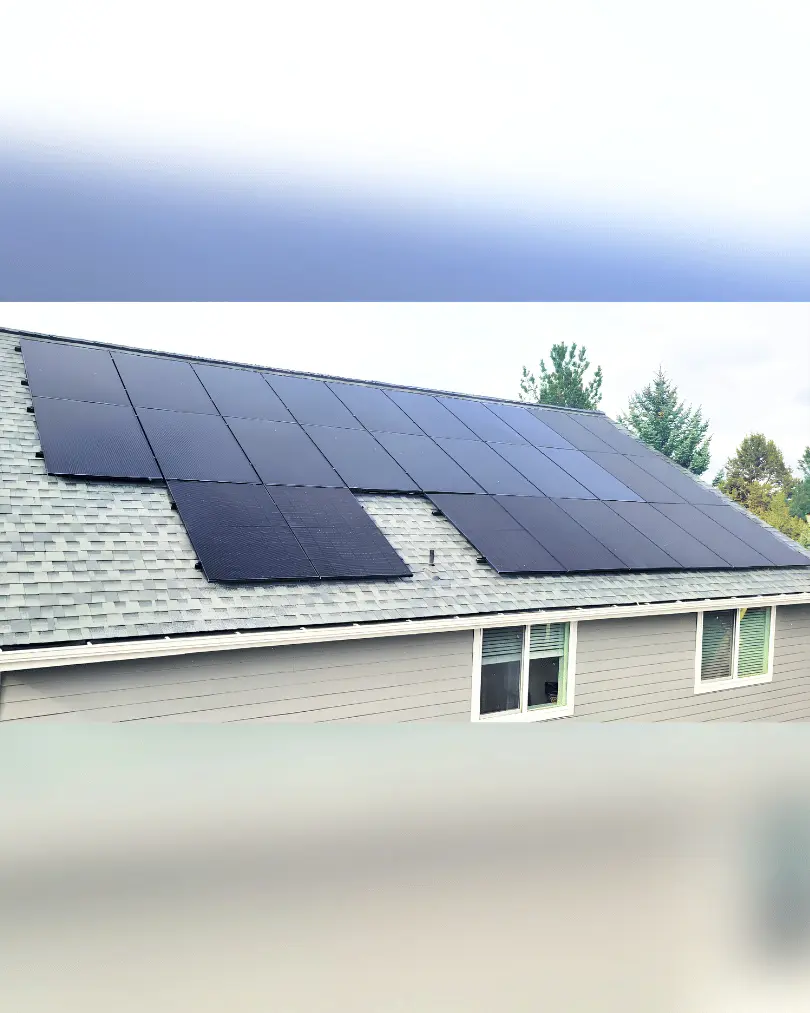 Solar panels and battery backup added to existing system in Bend, Oregon.