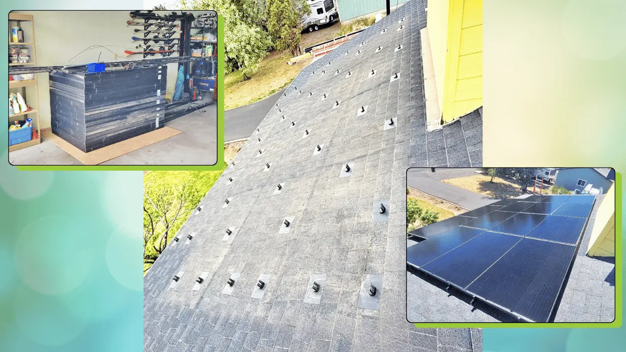 Removing & Reinstalling Solar Panels for a Redmond, Oregon Roof Replacement