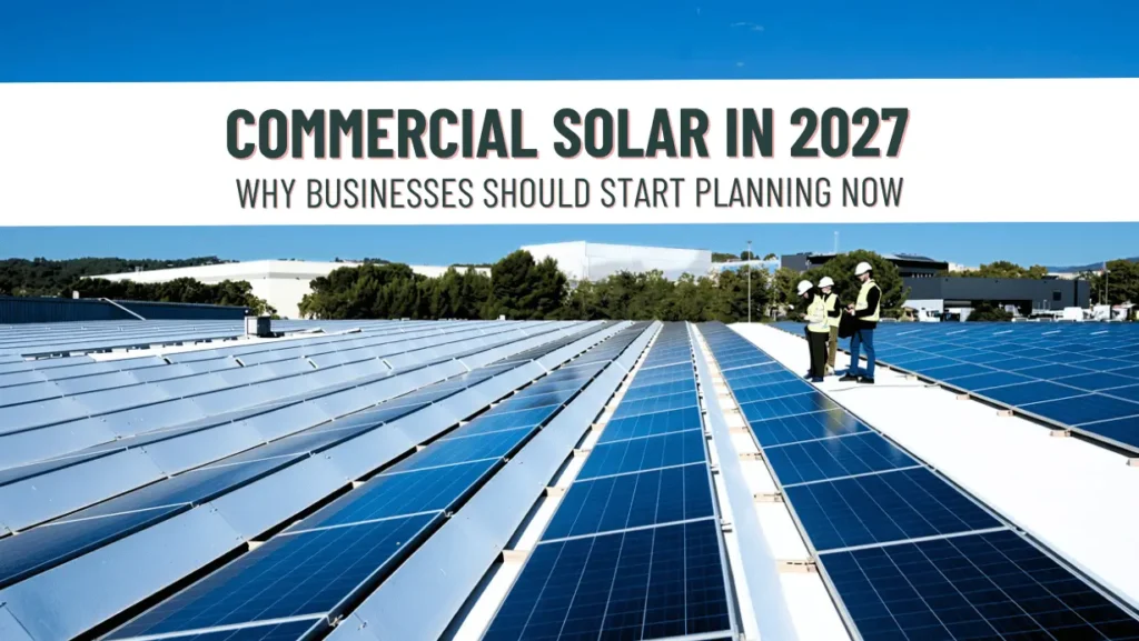 Commercial Solar in Oregon. Why Businesses Should Start Planning Now